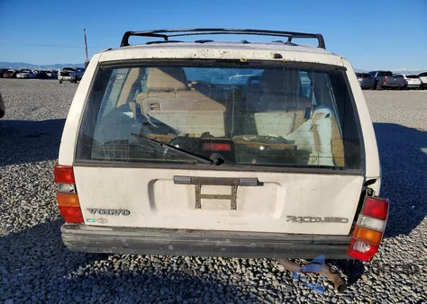 1991 Volvo 740 Base z USA, uszkodzony, nr VIN YV1FA8752M2321145